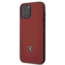 Ferrari FEOGOHCP12LRE iPhone 12 Pro Max 6.7" rot/rot Hardcase Off Track Perforated