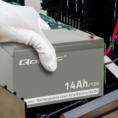 4. Qoltec 53045 wartungsfreie Batterie