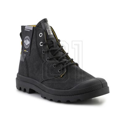 Palladium Pampa SurPlus 74389-008-M Schwarze Schuhe