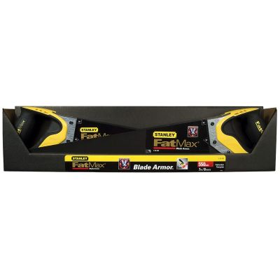 5. Stanley 2-20-529 Handsäge 50 cm Schwarz, Gelb