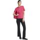 6. adidas Essentials Damen-T-Shirt mit kleinem Logo, pink, KF8395