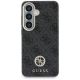 3. Guess 4G Strass-Logo-Hülle mit MagSafe-Funktion für Samsung Galaxy S26+ - Schwarz