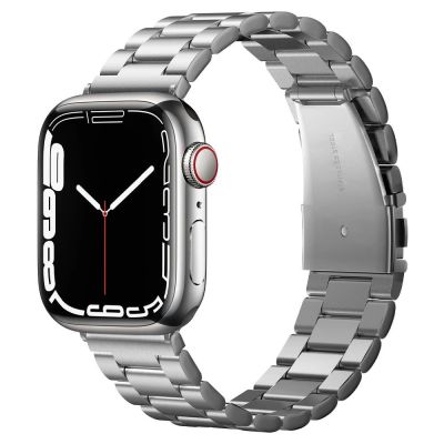 Spigen Modern Fit Band für Apple Watch 4/5/6/7/8/9/SE/ Ultra (42/44/45/49 mm) – Silber