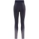 Damen-Thermoleggings ODLO Performance Warm Blackcomb BL Bottom Long, violett