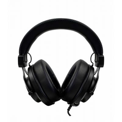 Arozzi Aria Gaming-Headset mit Kabel und Kopfband, Schwarz