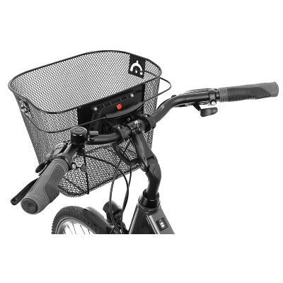 9. Fahrradkorb vorne, Klickmontage, schwarz