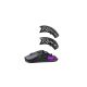 9. CHERRY XTRFY M42 RGB Gaming-Maus, beidhändig bedienbar, kabellos (RF) + USB Typ-C, optischer Sensor, 19.000 DPI