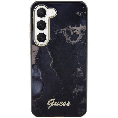 3. Guess GUHCS23SHTMRSK S23 S911 schwarz/schwarzer Hartschalenkoffer Golden Marble Collection