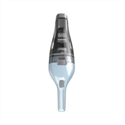 5. Black & Decker NVC215W Tragbarer Staubsauger, beutellos, Blau, Grau