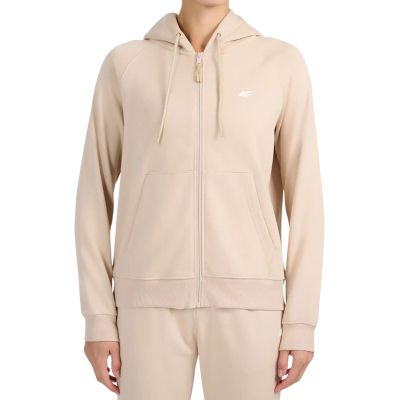 Damen-Sweatjacke 4F F2673 beige 4FWAW26TSWSF2673 83S