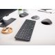 10. CHERRY KW 9100 SLIM Universal-Tastatur, kabellos mit Funk und Bluetooth, QWERTZ-Tastatur, Deutsch, Schwarz