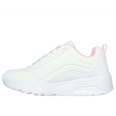 9. Skechers Uno Lite - Easy Zip Jr 310387L WHT Schuhe