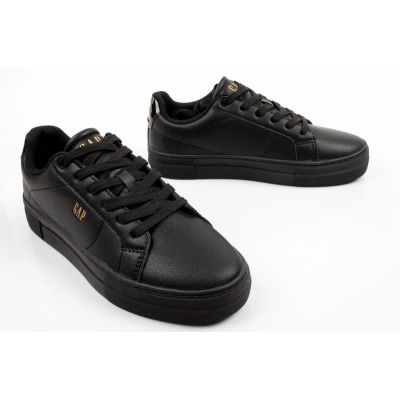 7. GAP Damen-Sportschuhe Portland, schwarze Sneaker