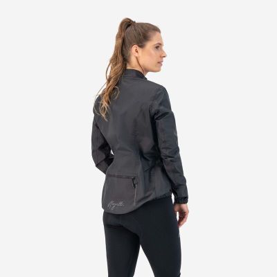 4. Rogelli Damen-Regenjacke CORE schwarz Größe