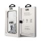 8. Karl Lagerfeld Liquid Glitter Ikonik Hülle für iPhone 15 Pro – transparent