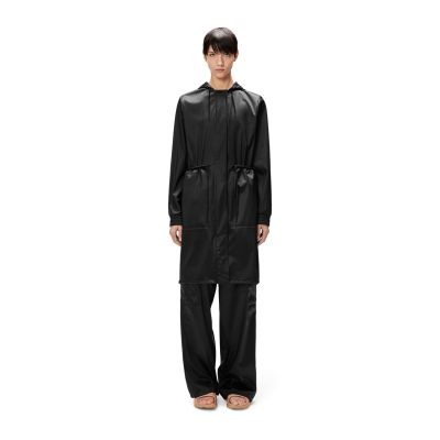 4. Regenschutzmantel STRING W PARKA W3 18550 84 SCHWARZ GRAIN