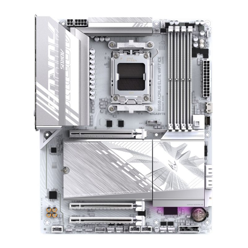 2. Gigabyte B850 AORUS ELITE WF7 ICE Mainboard