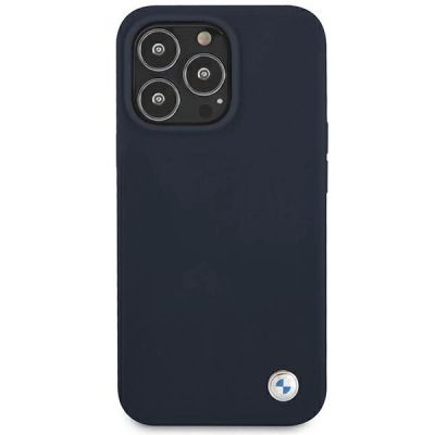 3. BMW Silikon Signature Case für iPhone 13 Pro Max 6,7" - Marineblau