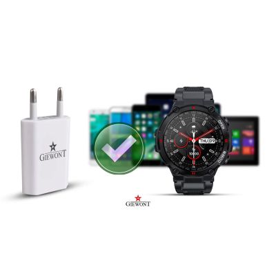 4. GIEWONT POWER ON USB 5V 1A GWL1 Universal-Smartwatch-Ladegerät