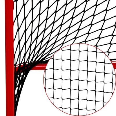 3. UNIHOC-TURNIER-BOORBALLTOR 115 x 160 cm mit Netz und Ballfänger