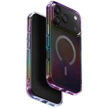Uniq Iridescia Hülle für iPhone 17 Pro Magclick Charging - Mehrfarbig