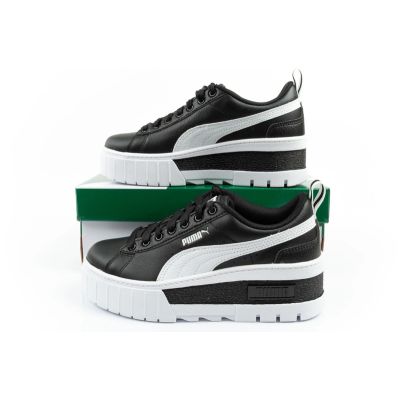 10. Puma Mayze Damen Sportschuhe Sneakers Plateau schwarz weiß modisch