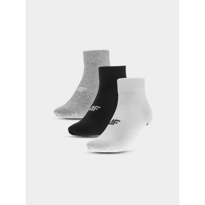 Herren 4F 4FWMM00USOCM379-94S Freizeit-Knöchelsocken (3er-Pack)