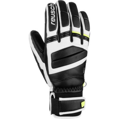 2. REUSCH Master Pro Handschuhe Gr. 9 schwarz-weiß-gelb