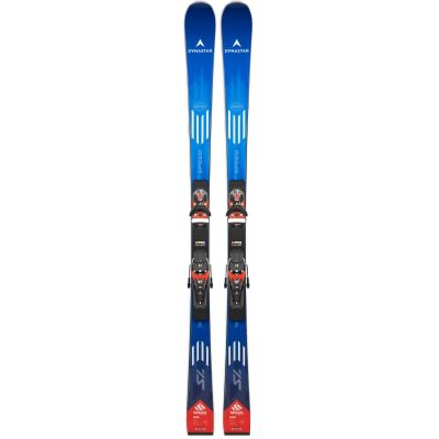 Dynastar Speed Omeglass Master SL R22 Ski mit SPX 12 Rockerace GW Hot Red Bindungen