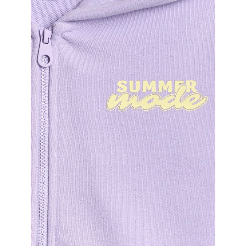 9. Lockerer Mädchen-Sweatshirt mit Kapuze 4F 4FJRSS26TSWSF2936-52S