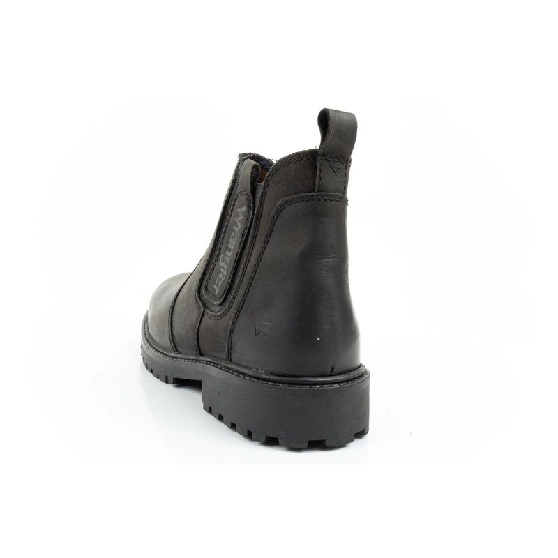 5. Wrangler Yuma Herrenschuhe Chelsea Boots elegante Leder Schlupfstiefel