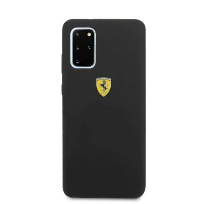 3. Ferrari Hardcase FESSIHCS67BK S20+ G985 schwarz/schwarzes Silikon