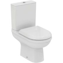 Stan Exacto Toilette mit Deckel, weiß