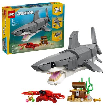 LEGO CREATOR 3-IN-1 31381 Bedrohlicher Hai und Schatztruhe