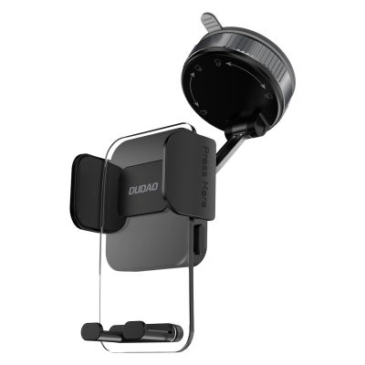 3. Dudao F24PLUS Autohalterung mit Saugnapf für das Armaturenbrett – Schwarz