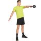 6. adidas Workout Essentials Base T-Shirt für Herren, limettengrün KD5472