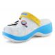 3. Crocs Schlümpfe Plateau Clog W 210822-90H