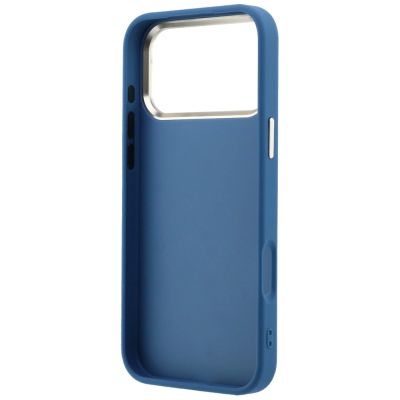 7. Guess 4G & Big Strass Logo Hülle für iPhone 18 Pro Max / 17 Pro Max - Blau