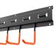 2. MACLEAN Wandorganizer für Gartengeräte, Stahl, mit Haken, max. O
