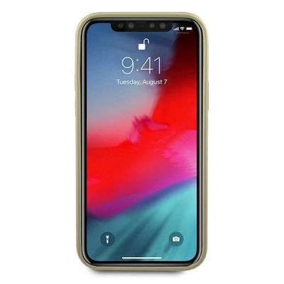 6. Guess GUHCP12LIGLGO iPhone 12 Pro Max 6,7" Gold/Gold Hardcase Schillernd