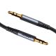 2. Joyroom Stereo-Audiokabel AUX 3,5 mm Miniklinke 1,2 m schwarz (SY-A08)