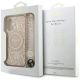 8. Guess IML Flowers Electro Pearl Strap MagSafe iPhone 17 Hülle - Pink