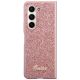 2. Guess Glitter Script Hülle für Samsung Galaxy Z Fold 5 – Rosa