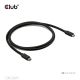 8. CLUB3D CAC-2501 Thunderbolt-Kabel 1 m 120 Gbit/s Schwarz