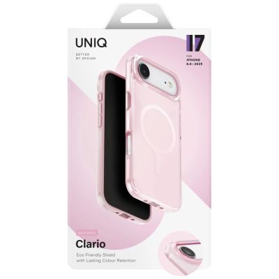 6. Uniq Clario Magclick Ladehülle für iPhone Air – Pink