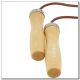 3. Leder-Springseil mit Holzgriff HMS SK07 