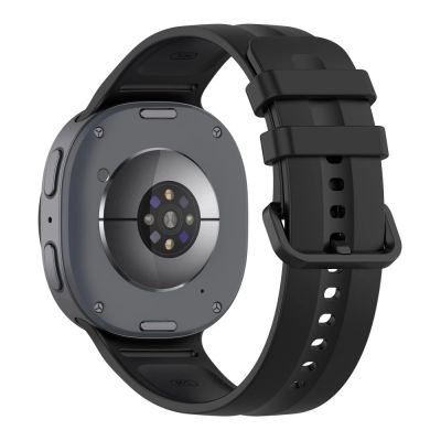 2. Tech-Protect Silikon-Evo-Armband für Samsung Galaxy Watch 40/44/46 mm – Schwarz