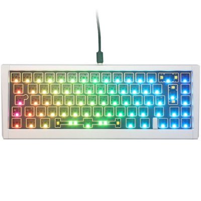 3. Ducky Outlaw 65 Tastatur Universal USB US Englisch Silber