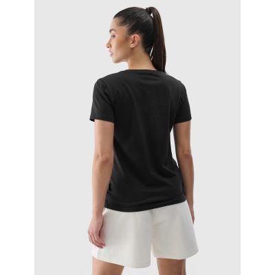 3. Damen T-Shirt mit normalem Aufdruck 4F 4FRSS24TTSHF2547-20S