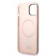 7. Karl Lagerfeld KLHMP14MSNIKBCP iPhone 14 Plus 6.7" Hardcase pink/pink Silikon Ikonik Magsafe